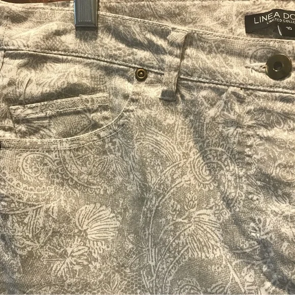 Linea Domani Patterned Pants - Size 10 🇨🇦 - Picture 3 of 10